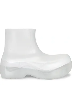 Bottega Veneta Puddle Ankle Boots in Neutral