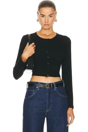 Leset Lauren Crop Cardigan in