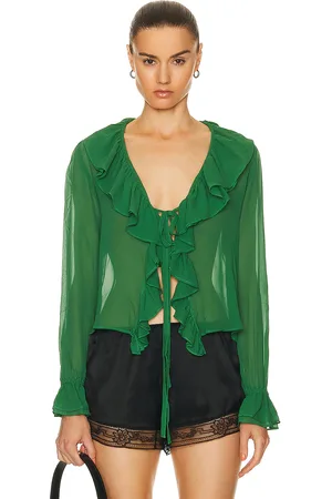 BODE Flounce Blouse in