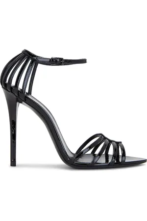 Saint Laurent Milena Sandal in Black
