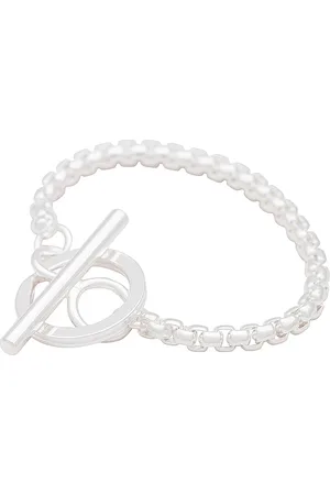 Martine Ali Coated Oda Baby Boxer Bracelet in Metallic
