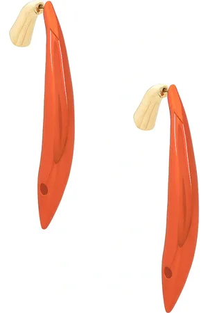 Bottega Veneta Sardine Earring in Metallic Gold