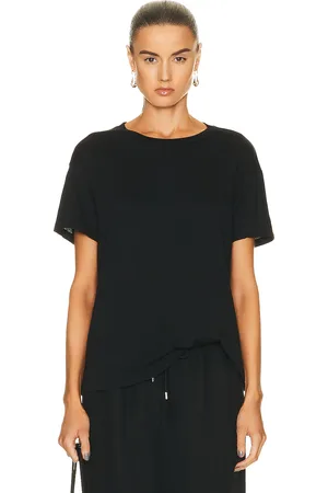 ÉTERNE Short Sleeve Boyfriend Tee in