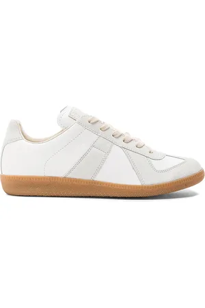 Maison Margiela Replica Calf & Lambskin Leather Sneakers in