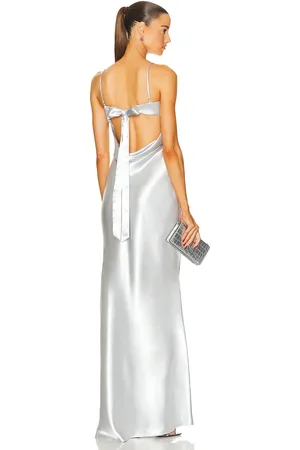 LPA Finelli Maxi Dress in Metallic