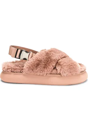 Moncler Solarisse Fur Sandal in