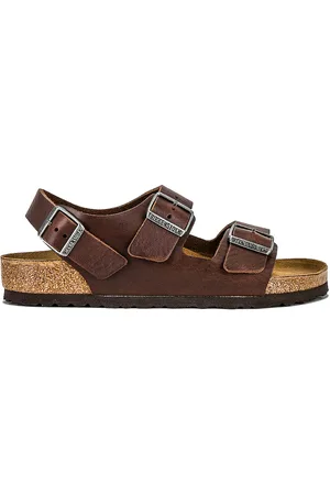 Birkenstock Milano in Brown