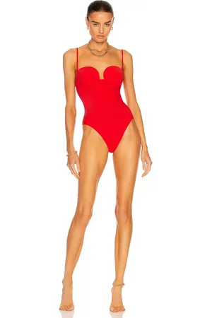 MAGDA BUTRYM Bustier Swimsuit in