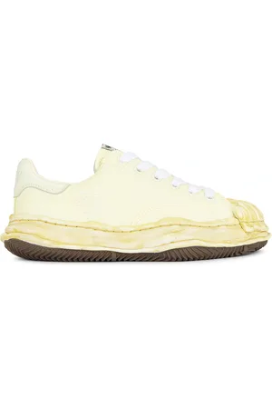 Maison Mihara Yasuhiro Blakey Original Sole Canvas Garment Dye Low Top Sneakers in