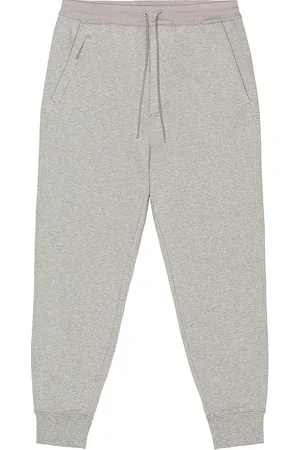 Y-3 Classic Terry Cuffed Pants Relaxed in Medium Grey Heather in Grey