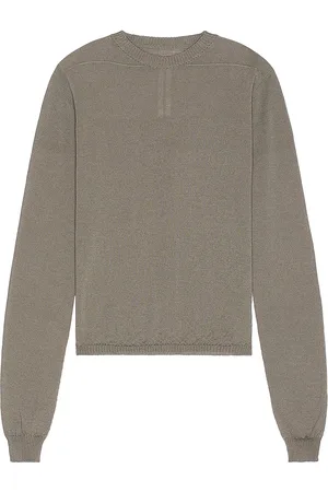 Rick Owens Rotten Long Sleeve T in Charcoal