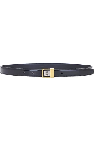 Saint Laurent YSL Boucle La 66 Belt in Black