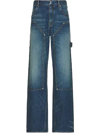 Givenchy Studded Carpenter Jean in Denim-Medium