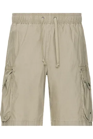 JOHN ELLIOTT Deck Cargo Shorts in Brown
