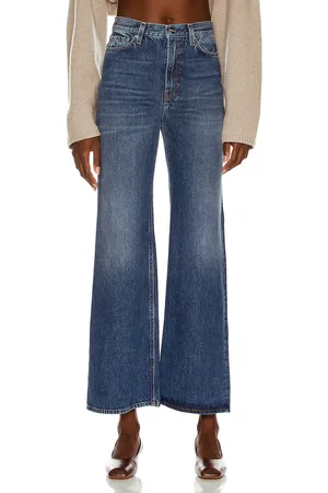 Totême Boot Leg in Denim-Dark