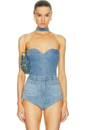 Retrofete Rory Top in Denim-Medium