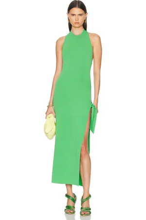 SIMON MILLER Junjo Knit Dress in Green