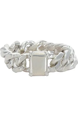 Martine Ali 925 Anita Stone Ring in Metallic