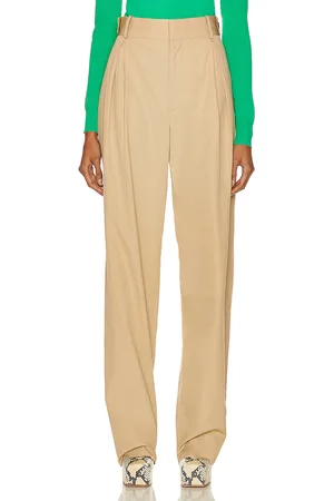 Bottega Veneta Tailored Pants in Tan