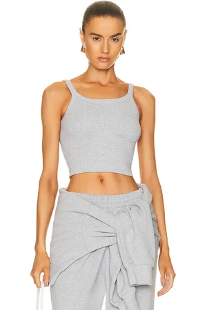 WARDROBE.NYC HB Ribbed Tank in Grey