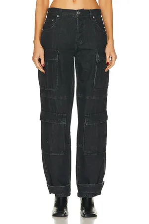 GRLFRND Lex Cargo Jean in Black