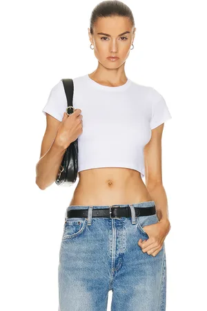 Leset Kelly Crop Slim Fit Tee in