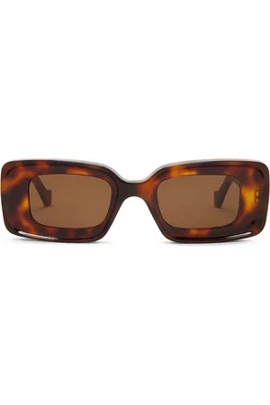 Loewe Rectangular Sunglasses in Brown