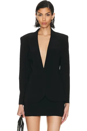 Norma Kamali Classic Single Breasted Jacket in