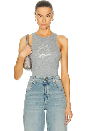 BLUMARINE Tank Top in Grey