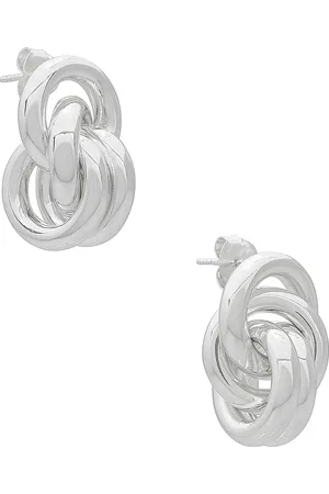 LIÉ STUDIO The Vera Earring in Metallic Silver