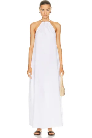 Leset Yoko Halter Maxi Dress in
