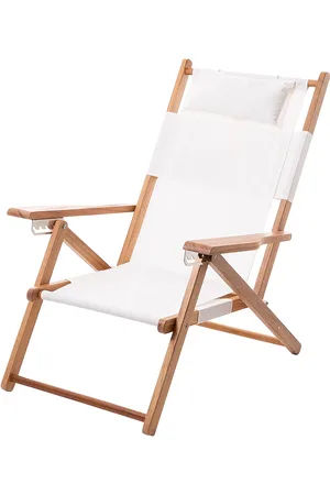 business & pleasure co. The Tommy Chair in White