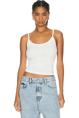 Leset Pointelle Classic Tank Top in
