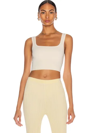 MATTEAU Nineties Knit Tank Top in White