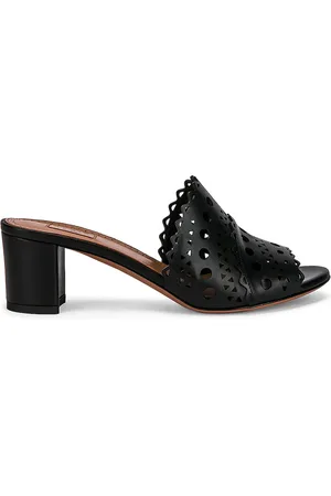 Alaïa Vienne Mules in Black