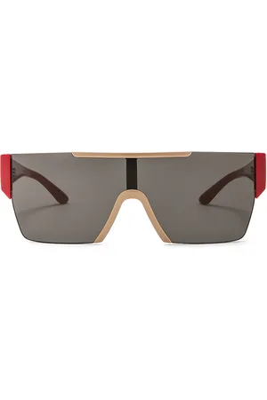 Burberry Square Sunglasses in Burgundy