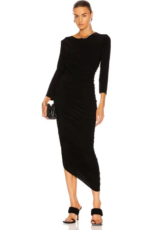 Norma Kamali Long Sleeve Diana Gown in