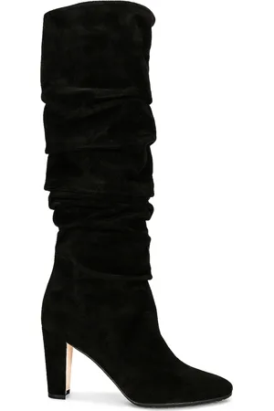 Manolo Blahnik Suede Calassohi 90 Boot in