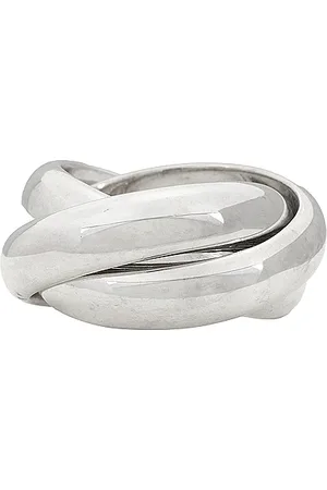 LIÉ STUDIO The Sofie Ring in Metallic Silver