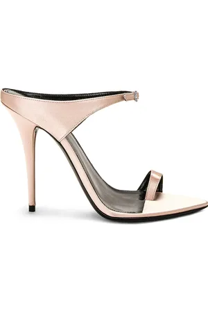 Saint Laurent Dive Sandal in Nude
