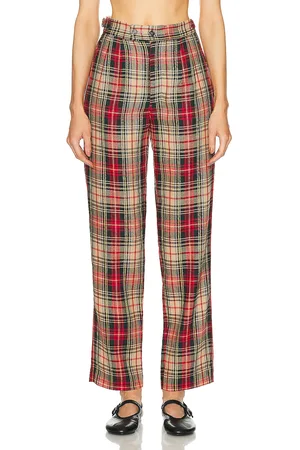 BODE Truro Plaid Trouscer in