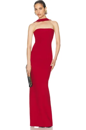 Helsa The Stephanie Dress in Red