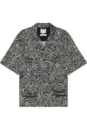 Nicholas Daley Aloha Shirt in Black