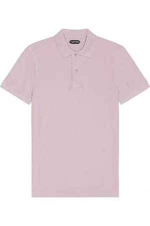 Tom Ford Tennis Piquet Polo in Purple