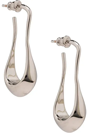 LEMAIRE Short Drop Earrings in Metallic