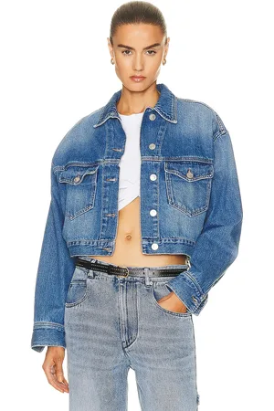 Isabel Marant Tadia Denim Jacket in Denim-Medium