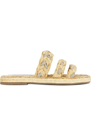 Aquazzura Costiera Espadrille Flat in Neutral