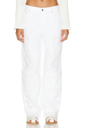 GRLFRND Lex Cargo Jean in White