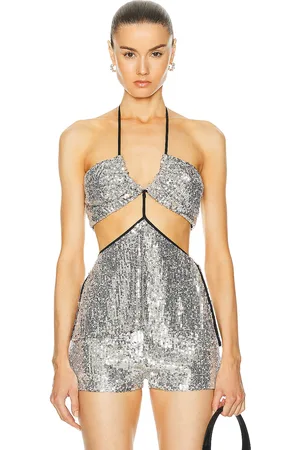 Ila Anjali Top in Metallic