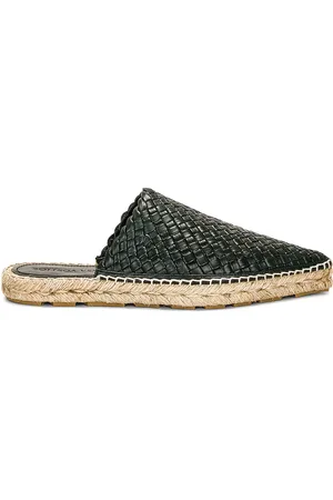 Bottega Veneta Open Back Espadrille in Navy